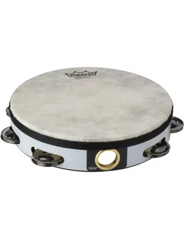  REMO TA-5108-00 8'TAMB 1ROW JGL-FIXED HEAD WHT|MusicGoodDeal 