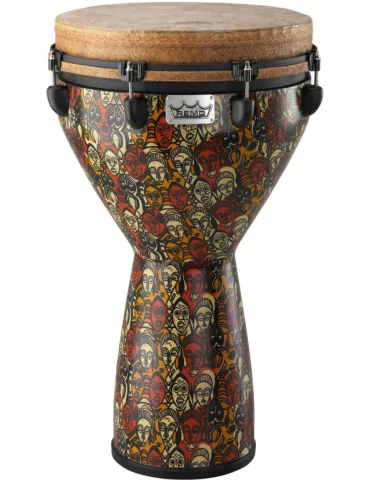  REMO DJ-0014-LM 14" DJEMBE LEON MOBLEY SIGNAT.|MusicGoodDeal 