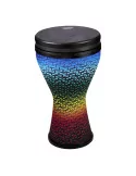  REMO DK-2510-67 Doumbek pre-tuned djembe, 10 x 17.5", Holi blue|MusicGoodDeal 