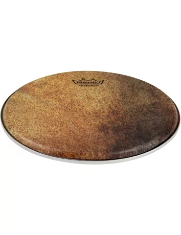  REMO UL-0110-BT-013 10" Thin Skyndeep pandeiro head, goat brown graphic|MusicGoodDeal 