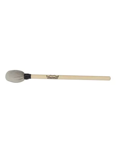  REMO HK-1212-01 30cm GREY FABRIC TIP MALLETWD|MusicGoodDeal 