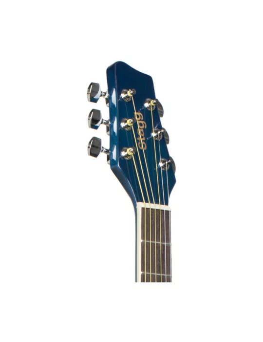  STAGG SA20D BLUE DREADNOUGHT AC.GT.-BLUE|MusicGoodDeal 