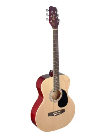  STAGG SA20A NAT Guitarra acústica de auditorio 4/4 de color natural con tapa de tilo|MusicGoodDeal 