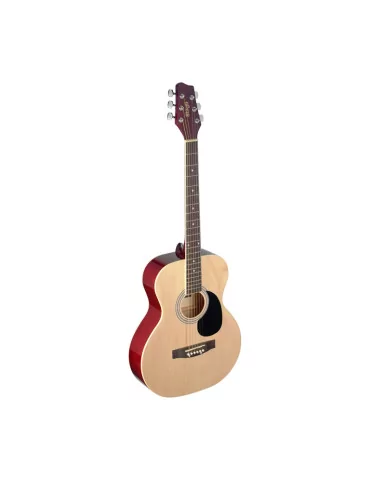  STAGG SA20A NAT Guitarra acústica de auditorio 4/4 de color natural con tapa de tilo|MusicGoodDeal  2