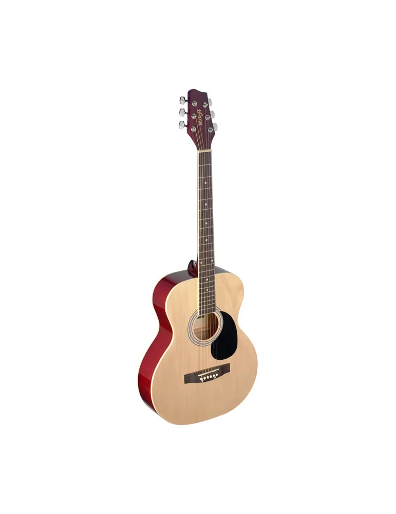 STAGG SA20A NAT Guitarra acústica de auditorio 4/4 de color natural con tapa de tilo|MusicGoodDeal 