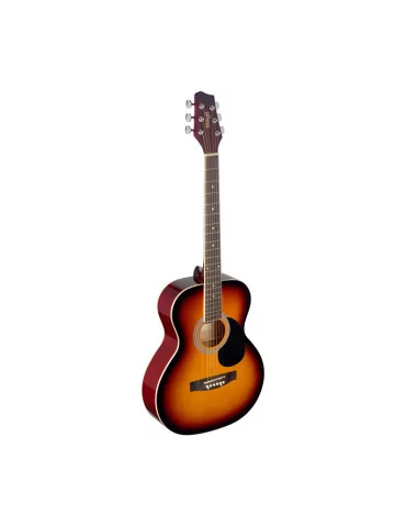  STAGG SA20A SNB Guitarra acústica de auditorio sunburst 4/4 con tapa de tilo|MusicGoodDeal  2