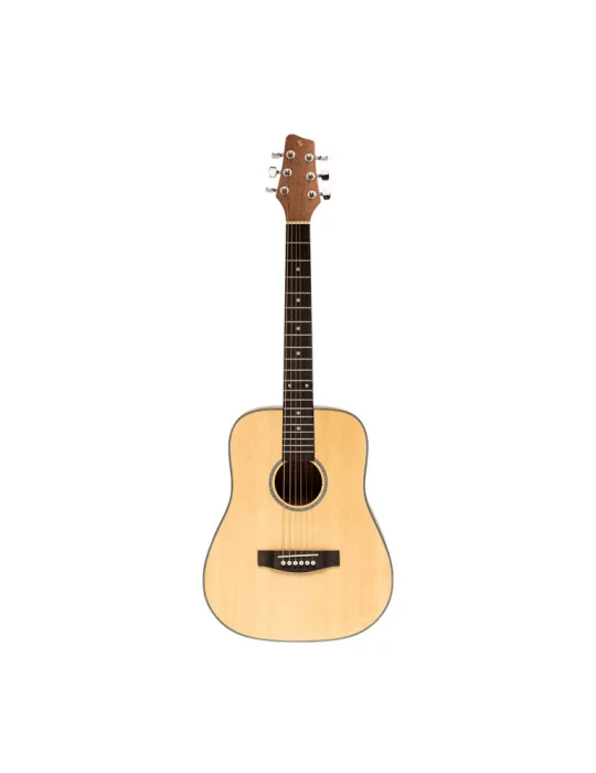  STAGG SA25 SPRU TRAV TRAVEL GUIT AC DREAD SPRUC NAT|MusicGoodDeal 
