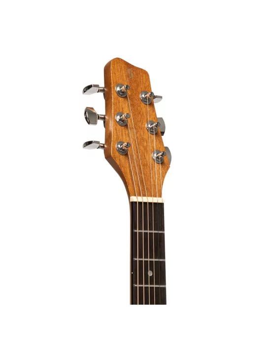  STAGG SA25 SPRU TRAV TRAVEL GUIT AC DREAD SPRUC NAT|MusicGoodDeal 
