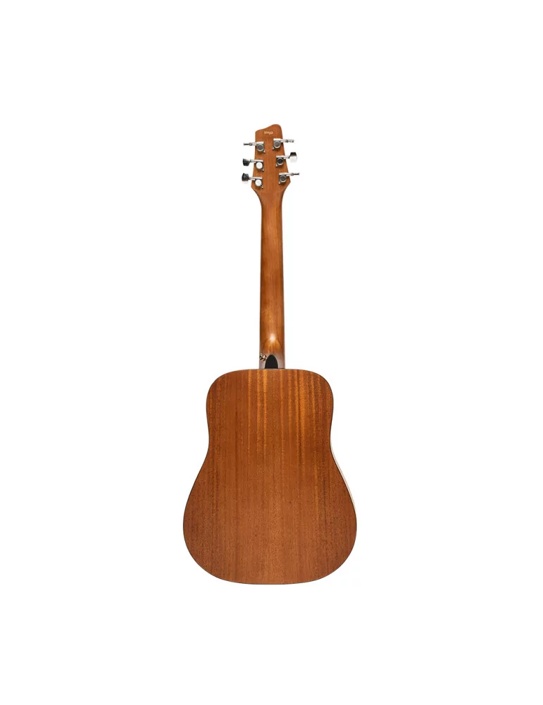  STAGG SA25 SPRU TRAV TRAVEL GUIT AC DREAD SPRUC NAT|MusicGoodDeal 