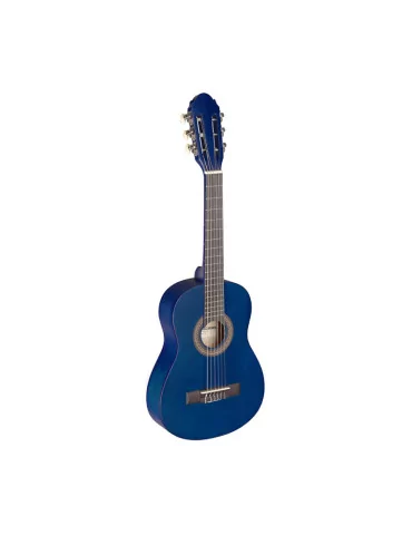  STAGG C405 M BLUE 1/4 blue classical guitar with linden top|MusicGoodDeal  2