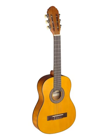  STAGG C405 M NAT 1/4 natural-coloured classical guitar with linden top|MusicGoodDeal 
