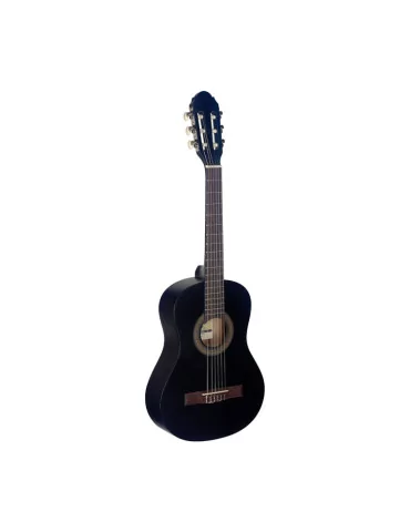  STAGG C410 M BLK 1/2 black classical guitar with linden top|MusicGoodDeal  2