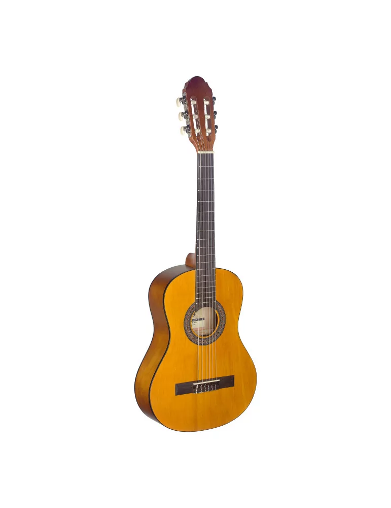  STAGG C410 M NAT 1/2 natural-coloured classical guitar with linden top|MusicGoodDeal 