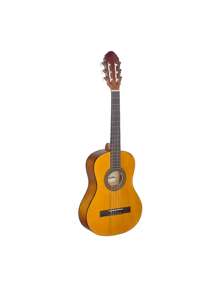  STAGG C410 M NAT 1/2 natural-coloured classical guitar with linden top|MusicGoodDeal 