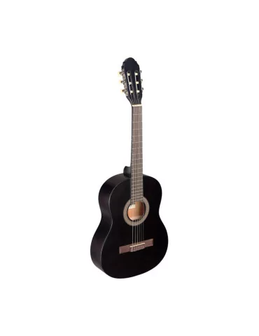 STAGG C430 M BLK 3/4 black classical guitar with linden top|MusicGoodDeal  2