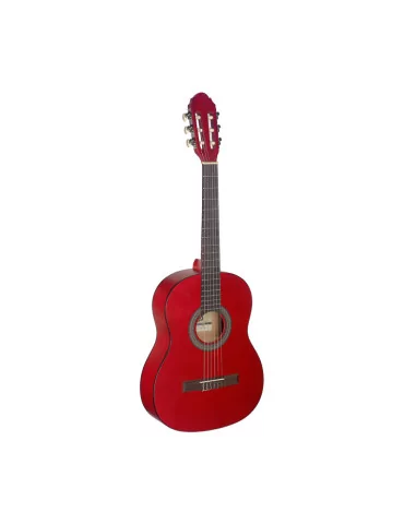  STAGG C430 M RED 3/4 guitarra clásica roja con tapa de tilo|MusicGoodDeal  2