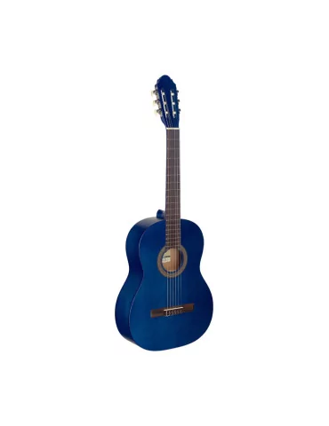  STAGG C440 M BLUE 4/4 blue classical guitar with linden top|MusicGoodDeal  2