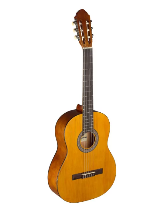  STAGG C440 M NAT 4/4 natural-coloured classical guitar with linden top|MusicGoodDeal 