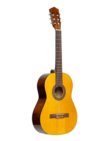  STAGG SCL50 1/2-NAT Guitarra clásica 1/2 con tapa de tilo, color natural|MusicGoodDeal 