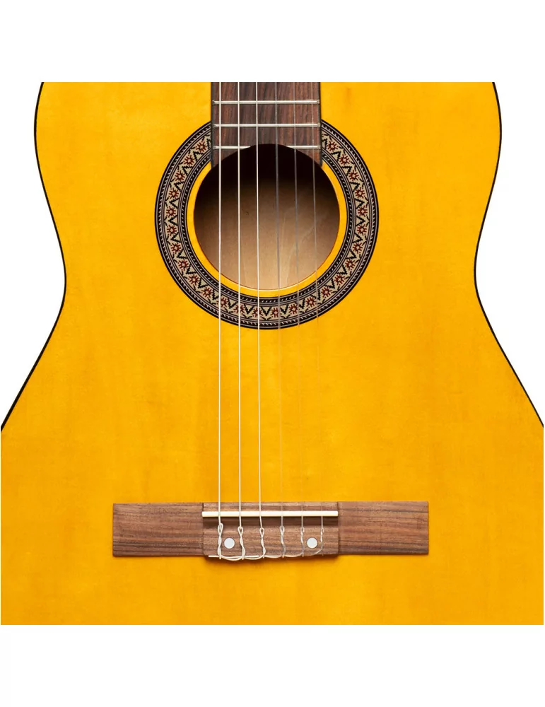  STAGG SCL50-NAT Guitarra clásica 4/4 con tapa de tilo, color natural|MusicGoodDeal 