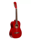  STAGG SCL50-RED 4/4 classical guitar with linden top, red|MusicGoodDeal 
