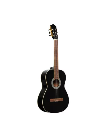  STAGG SCL60-BLK SCL60 classical guitar with spruce top, black|MusicGoodDeal  2