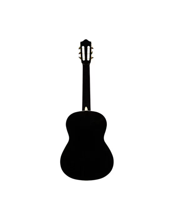  STAGG SCL60-BLK SCL60 Cutaway akustisch-elektrische klassische Gitarre mit B-Band 4-band EQ Schwarz|MusicGoodDeal 