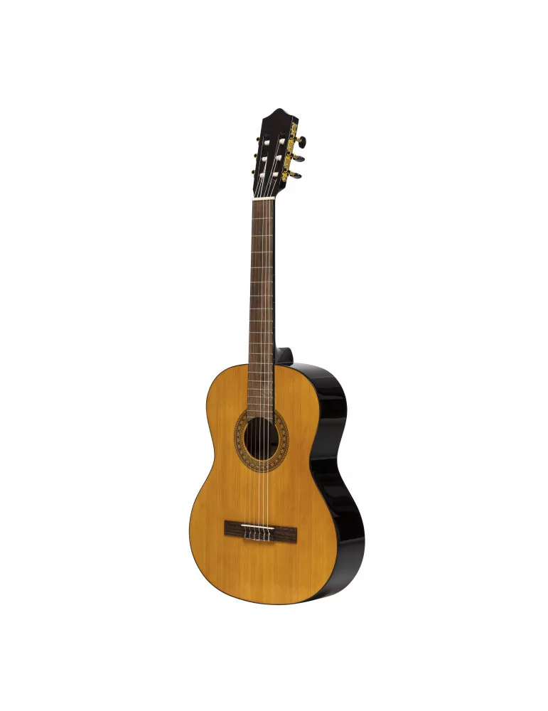  STAGG SCL60-NAT LH SCL60 classical guitar with spruce top, natural colour, left-handed model|MusicGoodDeal 