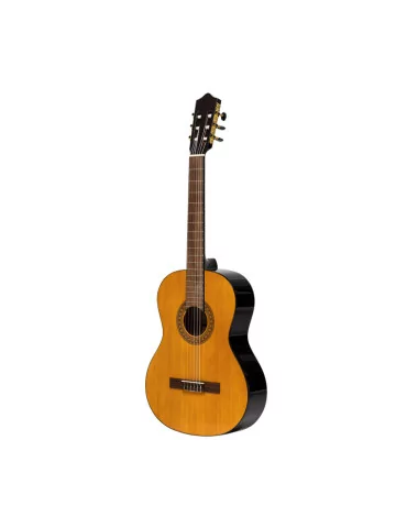  STAGG SCL60-NAT LH SCL60 classical guitar with spruce top, natural colour, left-handed model|MusicGoodDeal  2