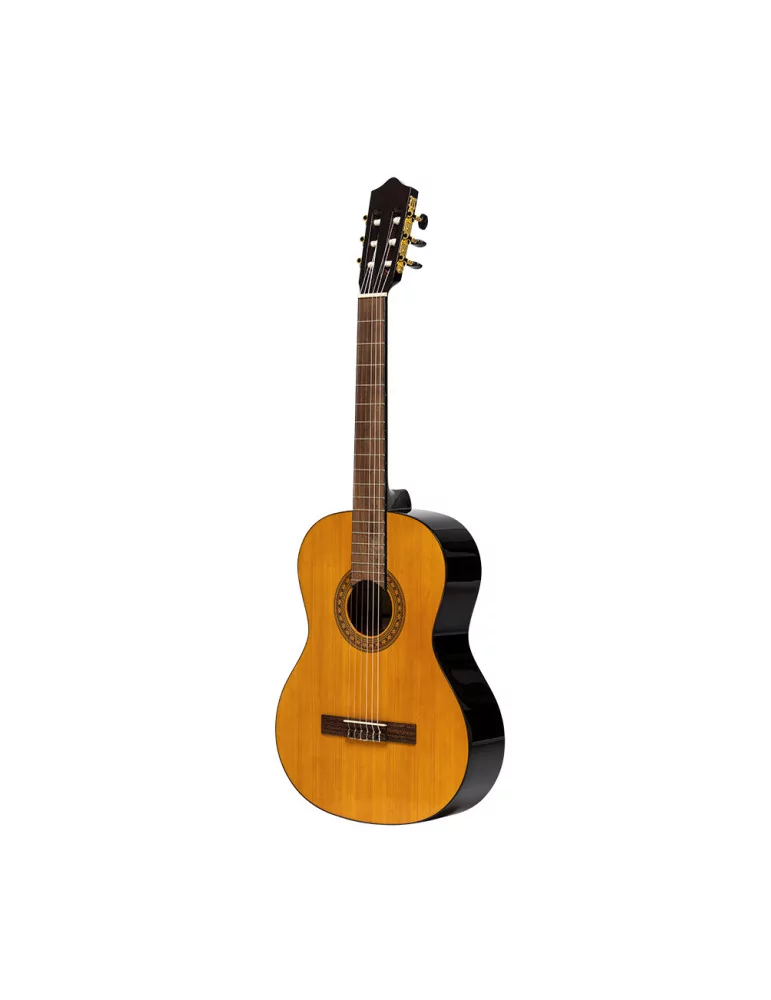  STAGG SCL60-NAT LH SCL60 classical guitar with spruce top, natural colour, left-handed model|MusicGoodDeal 