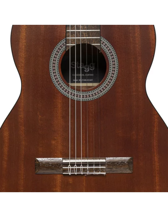  STAGG SCL70 MAHO-NAT SCL70 classical guitar with sapelli top, natural colour|MusicGoodDeal 