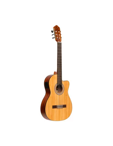  STAGG SCL70 TCE-NAT SCL70 classical guitar with spruce top and preamp, natural colour|MusicGoodDeal  2