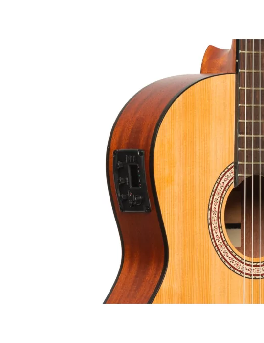  STAGG SCL70 TCE-NAT SCL70 classical guitar with spruce top and preamp, natural colour|MusicGoodDeal 