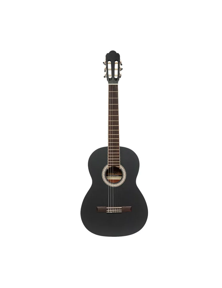  STAGG SCL70-BLK SCL70 classical guitar with spruce top, black|MusicGoodDeal 
