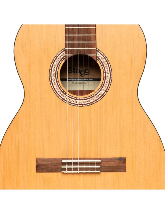  STAGG SCL70-NAT SCL70 classical guitar with spruce top, natural colour|MusicGoodDeal 