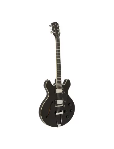  STAGG SVY 533 BK Electric guitar, Silveray series, 533 model, with chambered maple body|MusicGoodDeal  2
