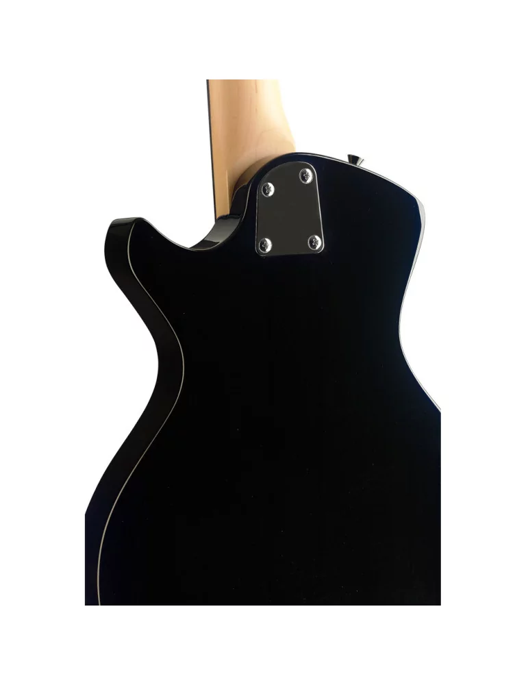  STAGG SVY CST BK Electric guitar, Silveray series, Custom model, with solid alder body|MusicGoodDeal 