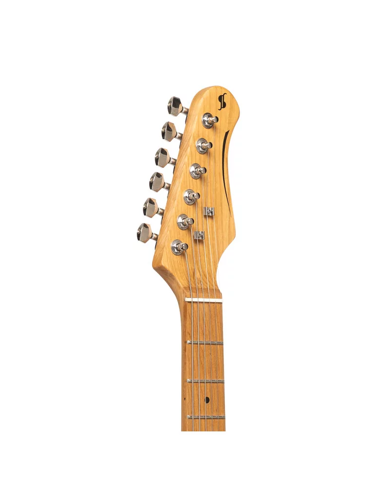  STAGG SET-PLUS BK Guitarra eléctrica vintage serie "T" - más|MusicGoodDeal 