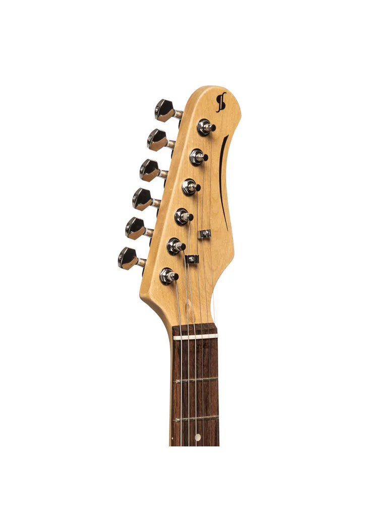  STAGG ITS-30 BK Electric Guitar 3/4 Standard "S" size 3/4|MusicGoodDeal 