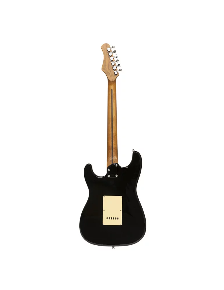  STAGG SES-55 SNB E-Gitarre 55 Serie mit massivem Paulowniakorpus|MusicGoodDeal 