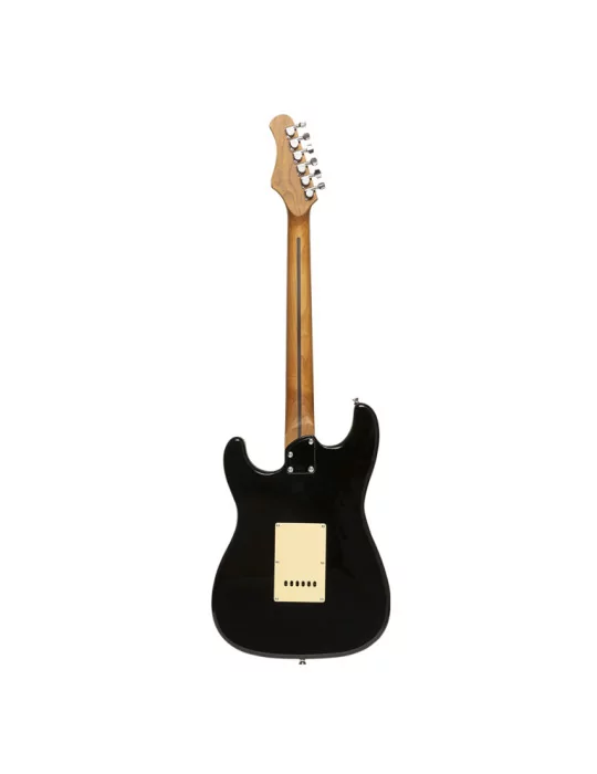  STAGG SES-55 SNB E-Gitarre 55 Serie mit massivem Paulowniakorpus|MusicGoodDeal 