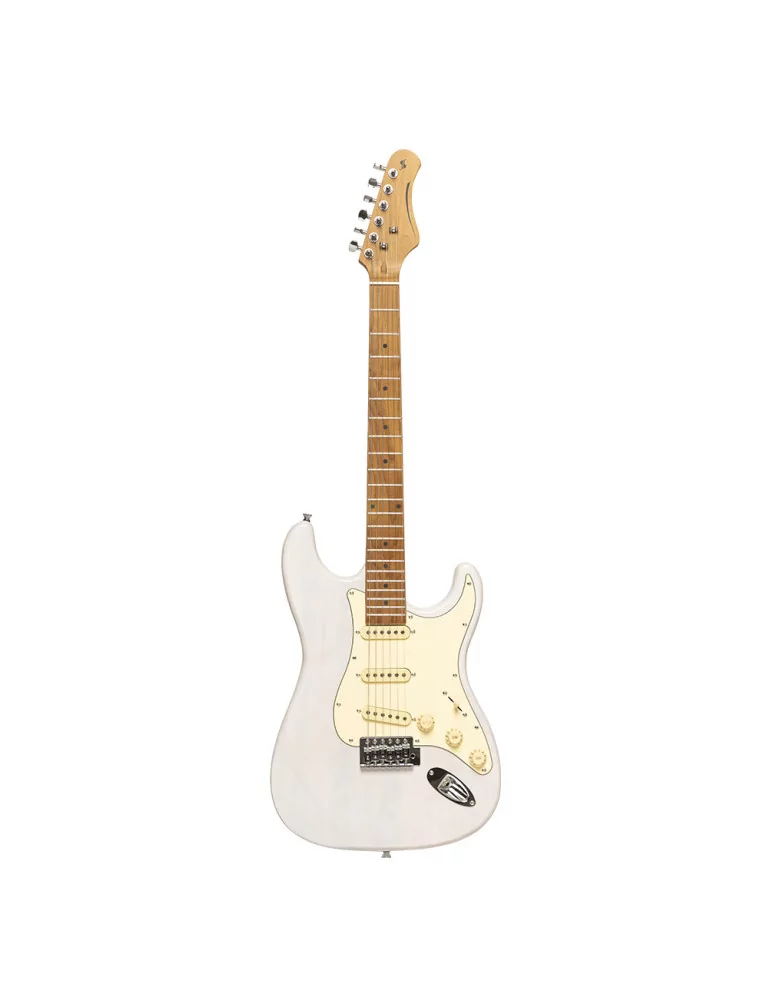  STAGG SES-55 WHB Electric guitar series 55 with solid paulownia body|MusicGoodDeal 