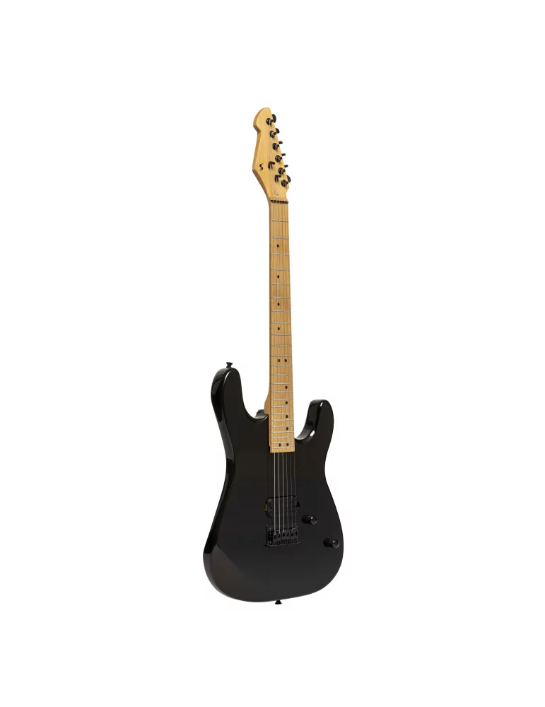  STAGG SEM-ONE H BK ELEC.GUITAR METAL 1 HUMB BK|MusicGoodDeal 