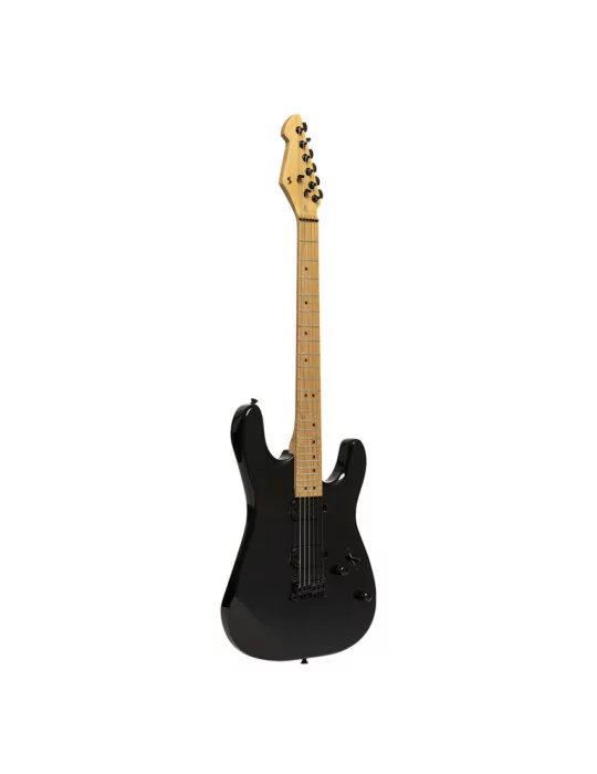  STAGG SEM-TWO H BK ELEC.GUITAR METAL 2 HUMB BK|MusicGoodDeal 