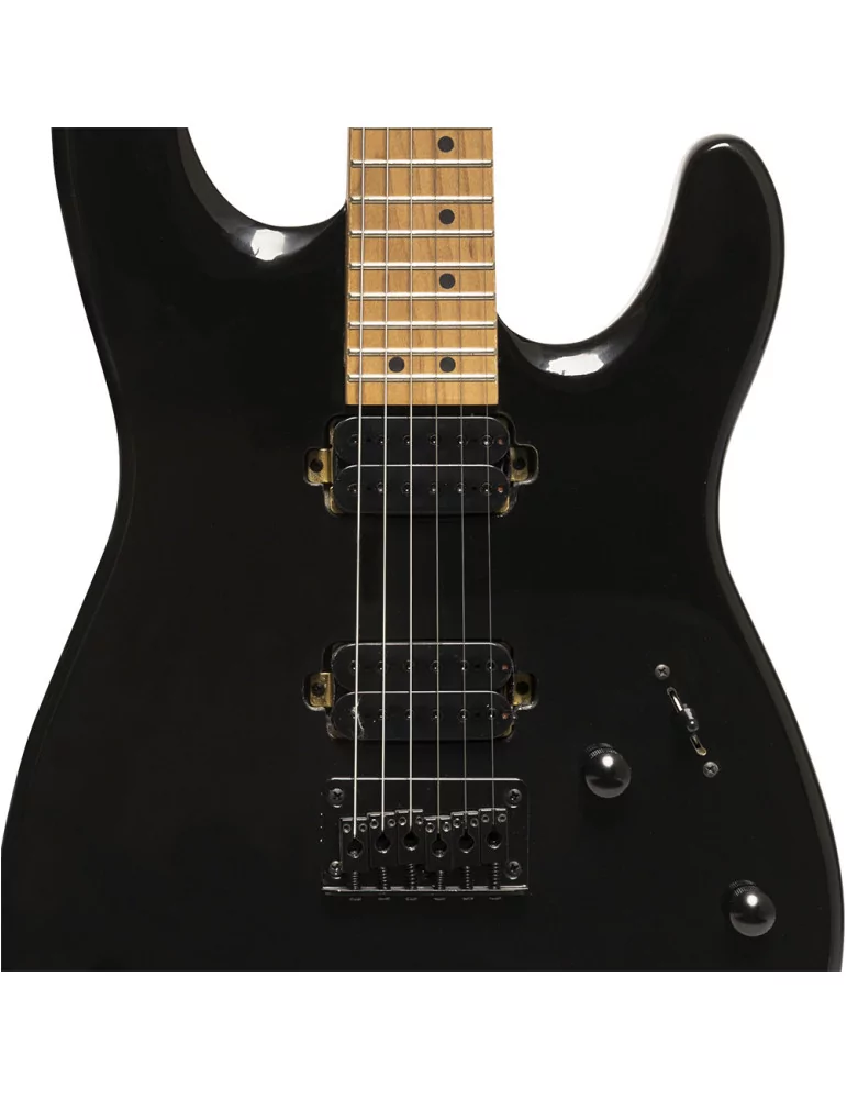 STAGG SEM-TWO H BK ELEC.GUITAR METAL 2 HUMB BK|MusicGoodDeal 