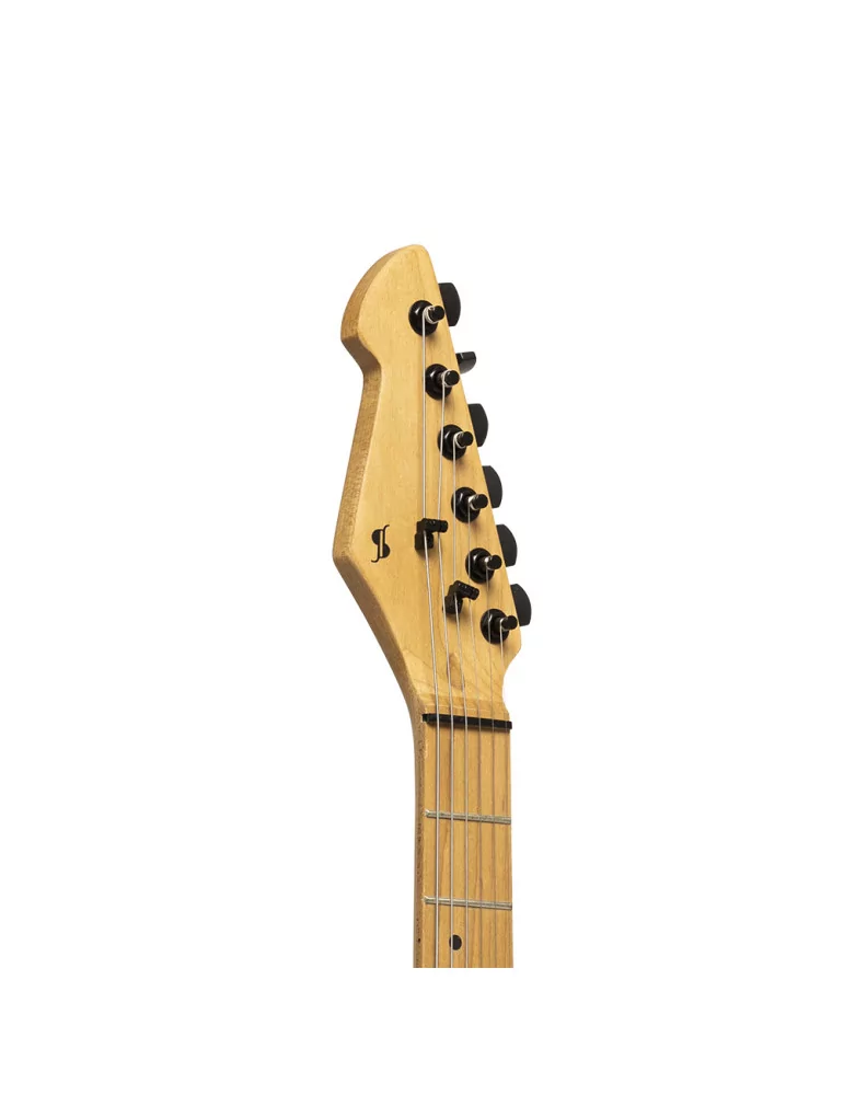  STAGG SEM-TWO H BK ELEC.GUITAR METAL 2 HUMB BK|MusicGoodDeal 