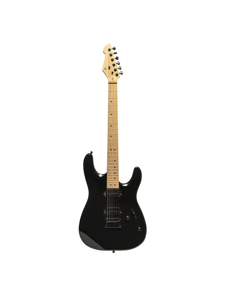  STAGG SEM-TWO H BK ELEC.GUITAR METAL 2 HUMB BK|MusicGoodDeal 