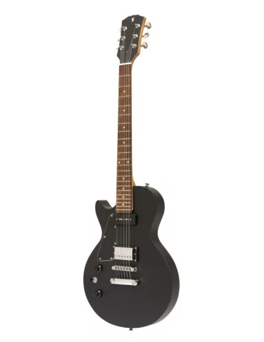 STAGG SEL-HB90 BLK LH Standard Series, electric guitar with solid Mahogany body flat top, Left Hand|MusicGoodDeal 
