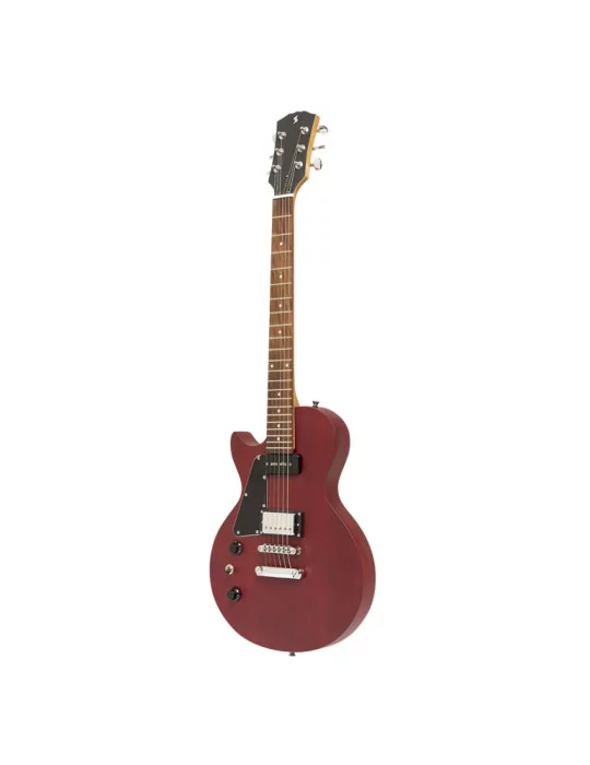  STAGG SEL-HB90 CHRRYL Standard Series, electric guitar with solid Mahogany body flat top, Left Hand|MusicGoodDeal 