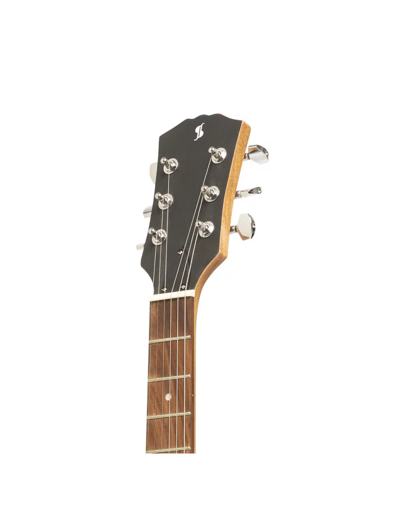  STAGG SEL-HB90 CHRRYL Standard Series, electric guitar with solid Mahogany body flat top, Left Hand|MusicGoodDeal 